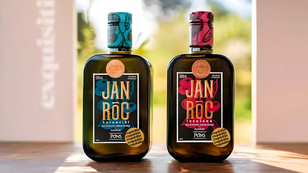 Aceites JANIROC Koroneiki y Lecciana, ecológicos de Pons, en Exquisitia Gourmet