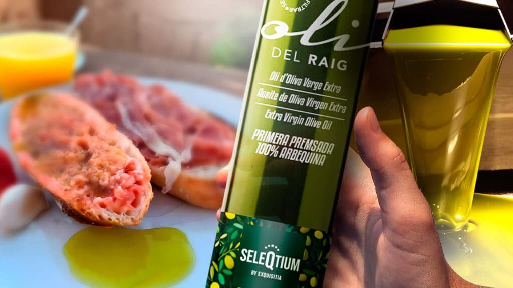 Selección del mejor aceite de oliva sin filtrar 2025 / 26: Oli del Raig Seleqtium by Exquisitia 20 Mejor aceite de oliva sin filtrar Oli del Raig Seleqtium 2025.