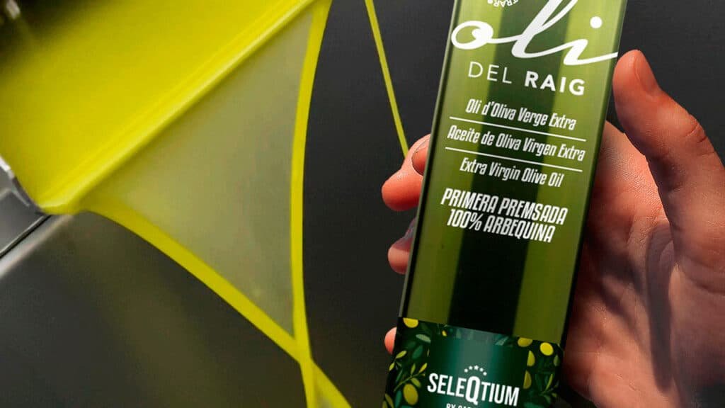 Selección del mejor aceite de oliva sin filtrar 2025 / 26: Oli del Raig Seleqtium by Exquisitia 26 Aceite Oli del Raig, sin filtrar, de primera prensada, Seleqtium by Exquisitia