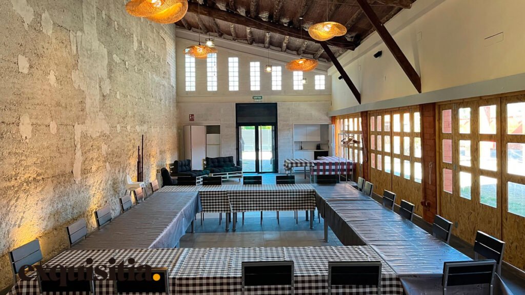 Vista de la sala interior.