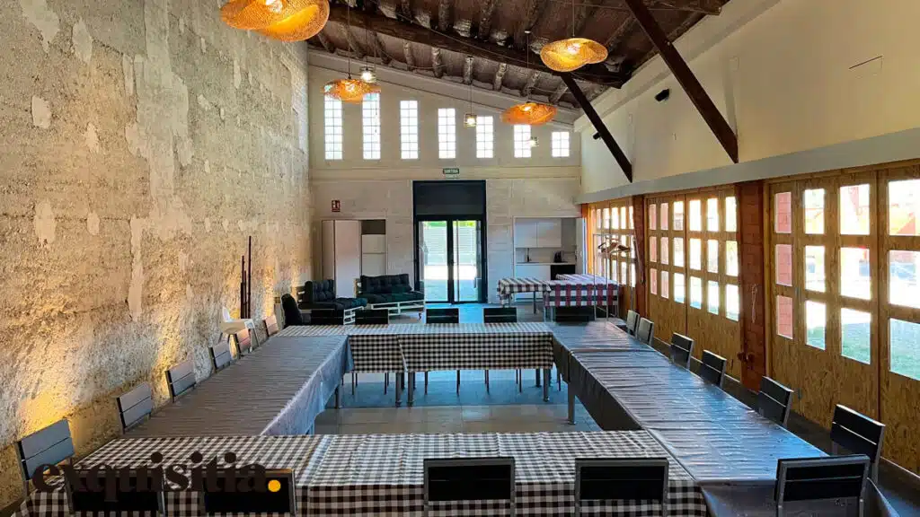 Vista de la sala interior.