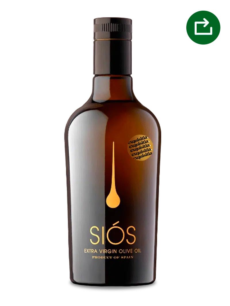 Aceite Siós, verde sin filtrar y de cosecha temprana - Costers del Sió. en Exquisitia