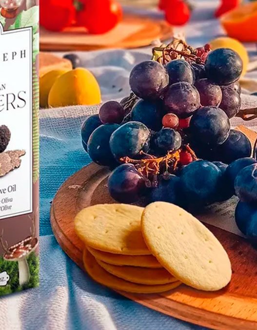 Crackers veganas Lady Joseph aperitivo gourmet vegano