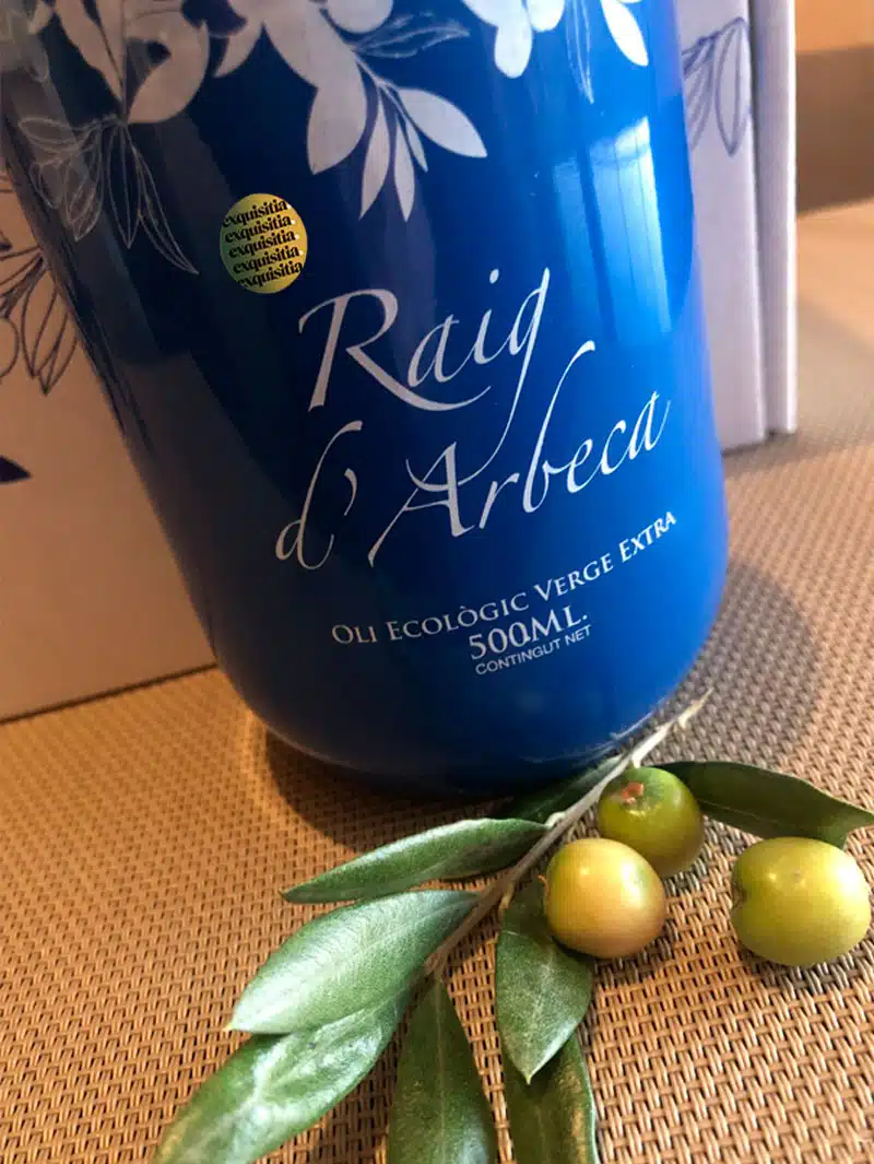 Raig Arbeca aceite de oliva ecológico premium