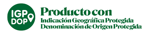 Sello de producto con Indicación Geográfica Protegida o Denominación de Origen Protegida de la tienda gourmet online Exquisitia.