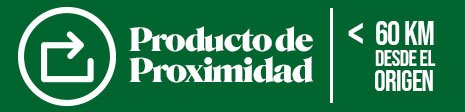 Sello de proximidad tienda gourmet online Exquisitia.