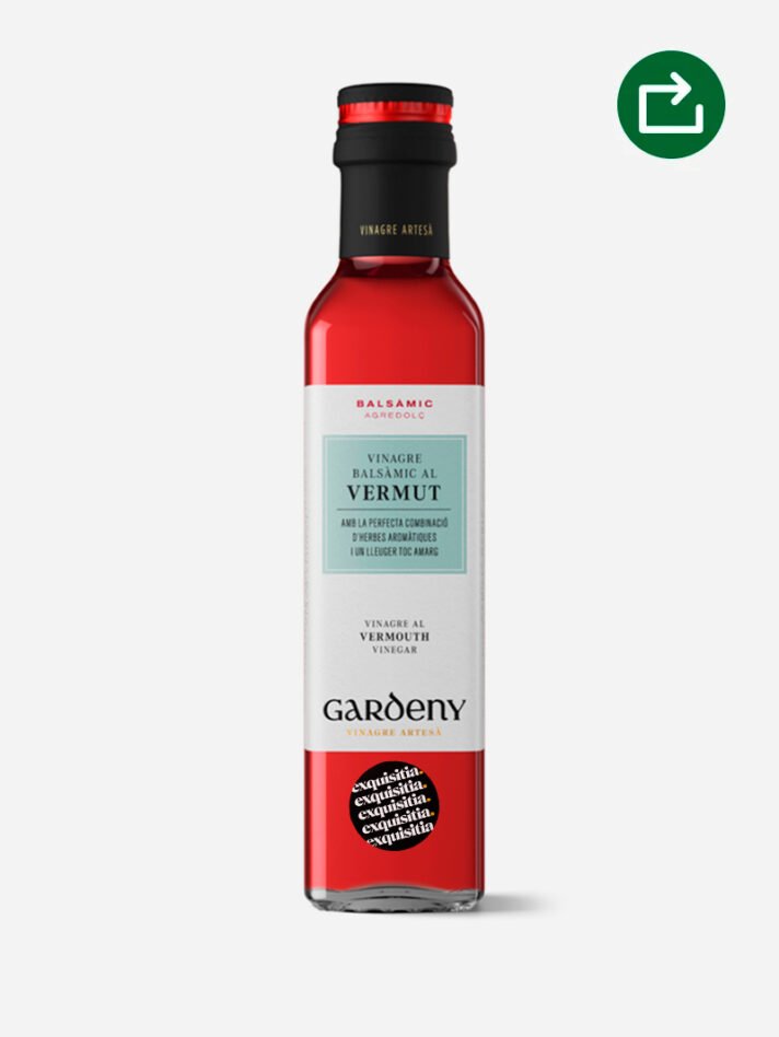 Vinagre de Vermut Gardeny, Badia Vinagres, 500ml.