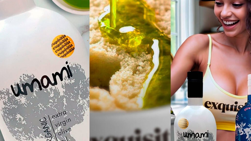 Aceite de oliva virgen extra Umami Camins de Verdor, AOVE verde ecológico lleno de matices.