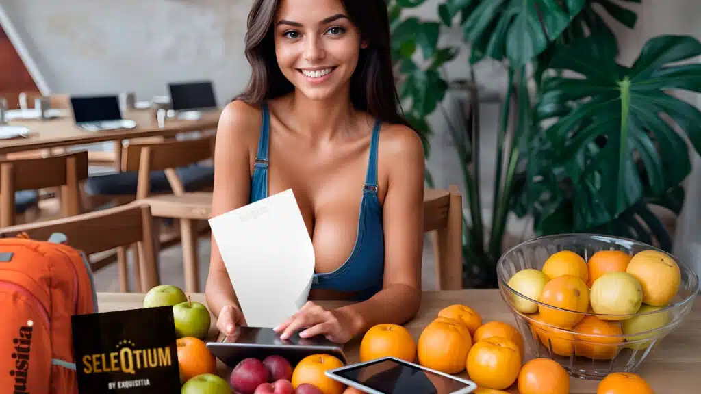 Cata y evaluación de frutas ecológicas Seleqtium para garantizar calidad gourmet.