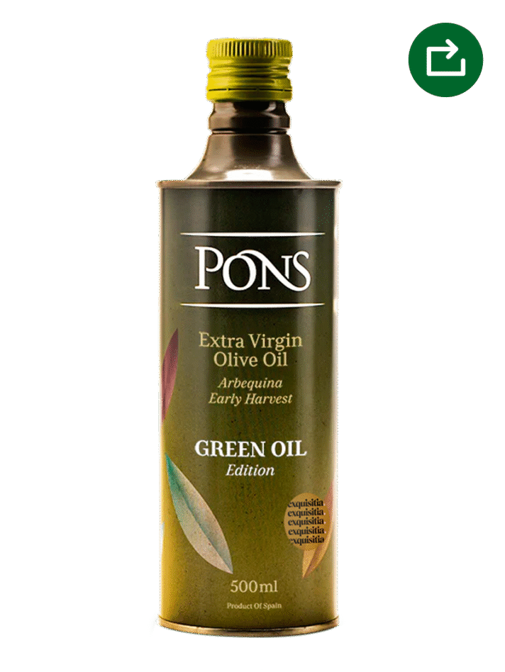 Comprar aceite verde Pons de cosecha temprana en Exquisitia Gourmet