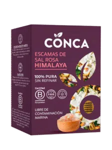 Sal en Escamas Conca Organics - Pura y sin refinar - 125grs 14 Comprar sal rosa del Himalaya en escamas de Conca Organics en Exquisitia