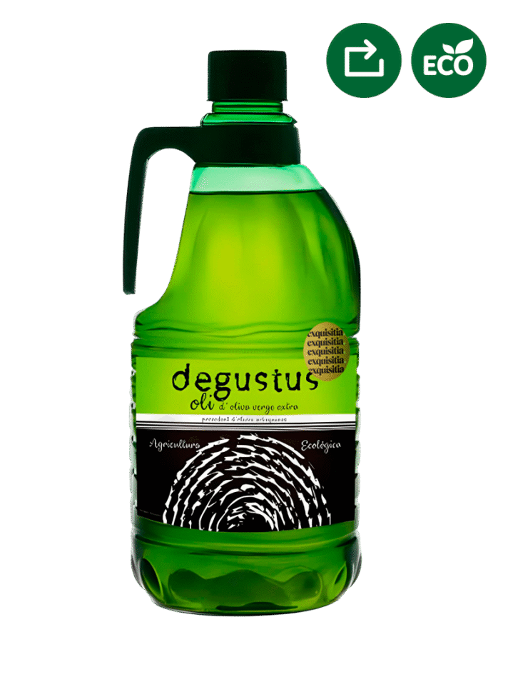 Comprar aceite Degustus ecológico de la cooperativa de la Granadella en Exquisitia