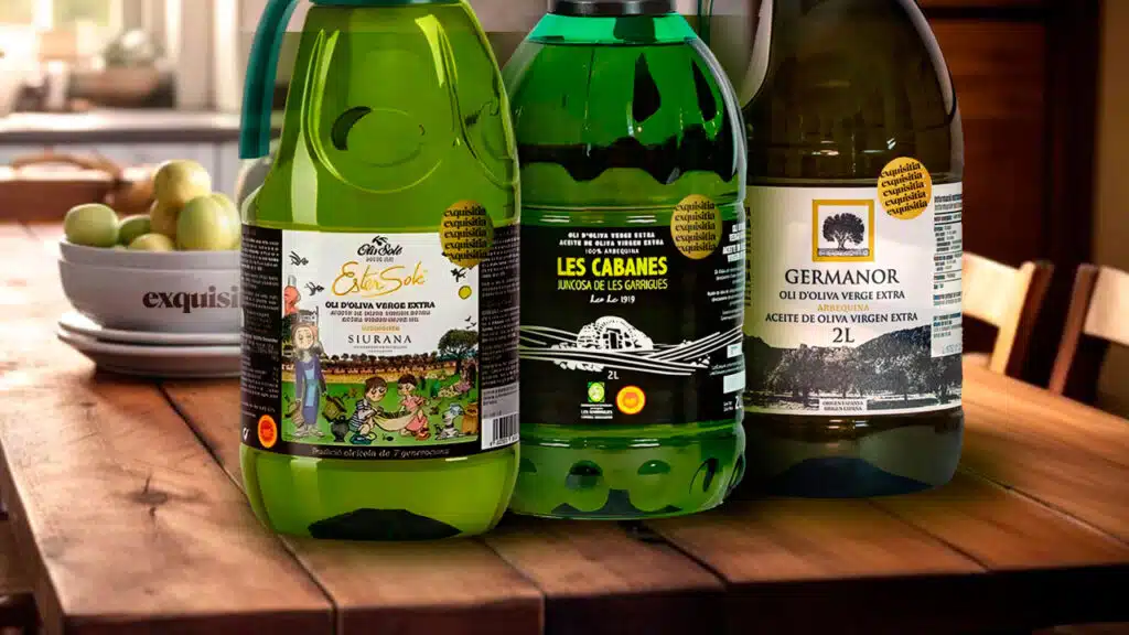 Los 5 mejores aceites de oliva Arbequina para cocinar, Exquisitia