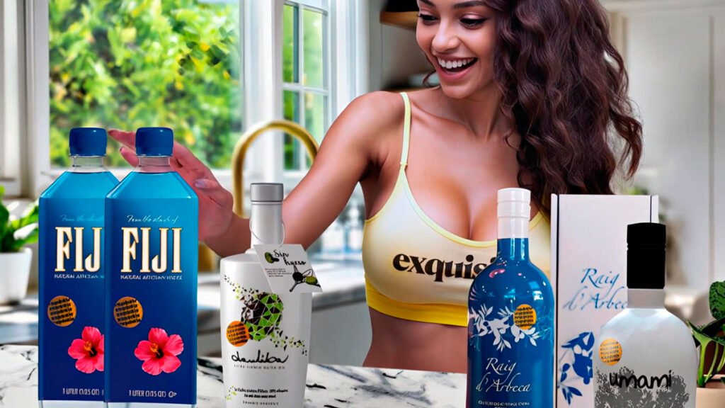 Rahel Kebede presentando los productos gourmet saludables más vendidos en Exquisitia.com.