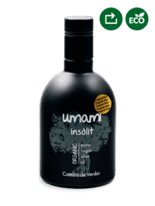Aceite Umami Insòlit Camins de Verdor. Frutado verde intenso. ECO - 500ml. 18 aceite insolit umami camins verdor negro